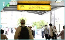 当院への道順の画像
